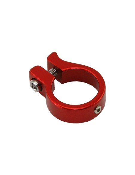Alloy Seatpost Clamp Outer Diameter 28.6mm 324 Red.